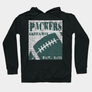 Green Bay Packers Brick Wall Hoodie